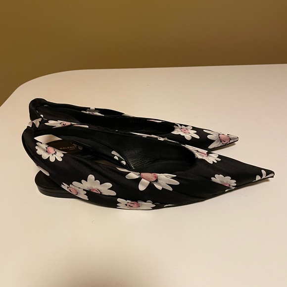 Balenciaga Floral Knife Singback 7.5 - Picture 2 of 8